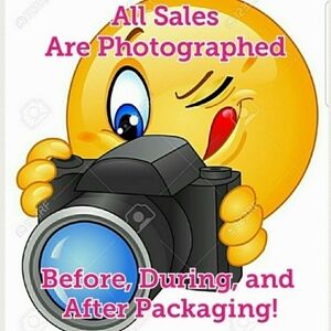 All items are photographed before & after packing.